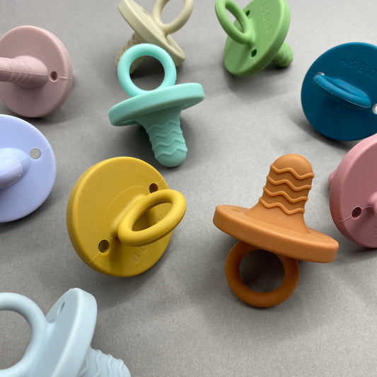 Silicone Pacifier Teether (Multi-Colours)